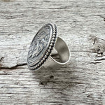 Alexander the Great Reproduction Coin Ring