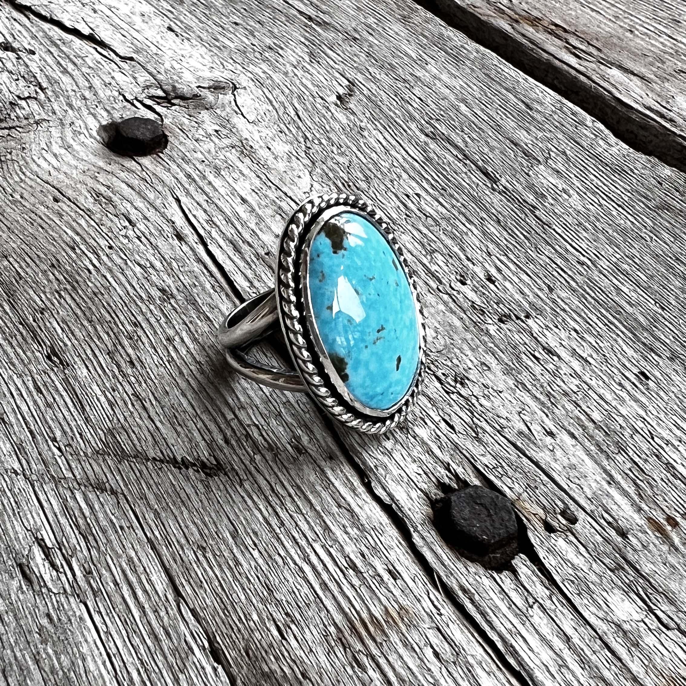 Kingman Turquoise Ring