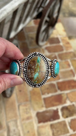 Royston Ribbon Turquoise Southwestern Cuff Bracelet